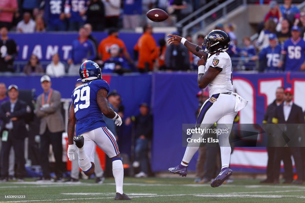 Baltimore Ravens v New York Giants