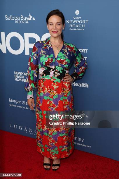 Meredith Salenger attends the 2022 Newport Beach Film Festival honors program and Variety's 10 actors to watch at The Balboa Bay Club and Resort on...