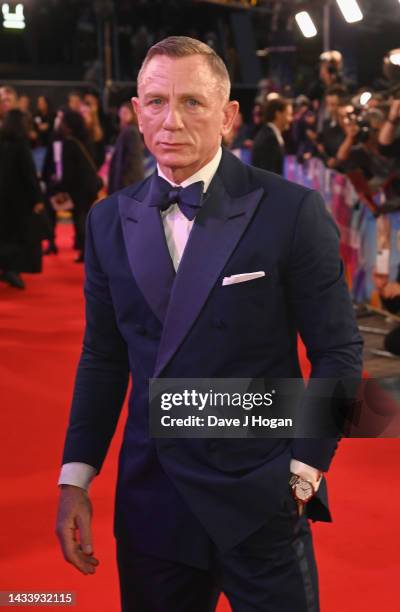 Daniel Craig attends the "Glass Onion: A Knives Out Mystery" European Premiere Closing Night Gala during the 66th BFI London Film Festival at The...