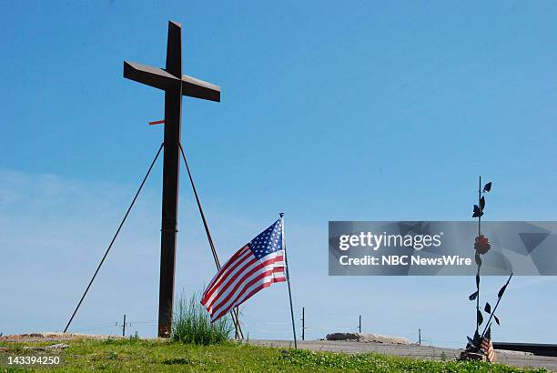 Return to Joplin almost 1 year later -- Pictured: Some iconic images still remain standing a year later after the Joplin tornado on May 22, 2011. --