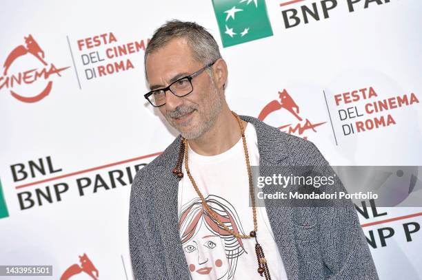 Italian actor Filippo Timi at Rome Film Fest 2022. Il Principe Di Roma Photocall. Rome , october 15th, 2022