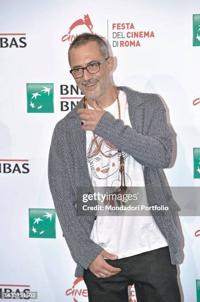 Italian actor Filippo Timi at Rome Film Fest 2022. Il Principe Di Roma Photocall. Rome , october 15th, 2022