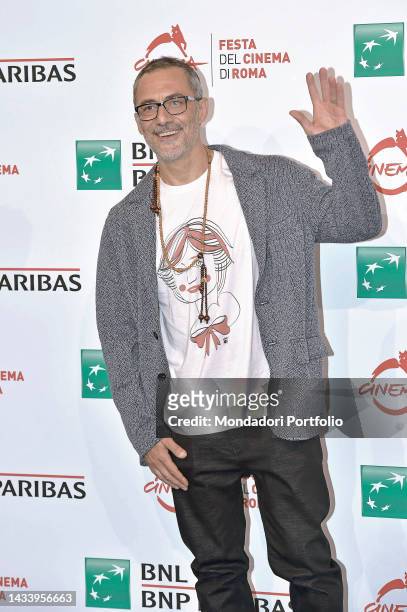 Italian actor Filippo Timi at Rome Film Fest 2022. Il Principe Di Roma Photocall. Rome , october 15th, 2022