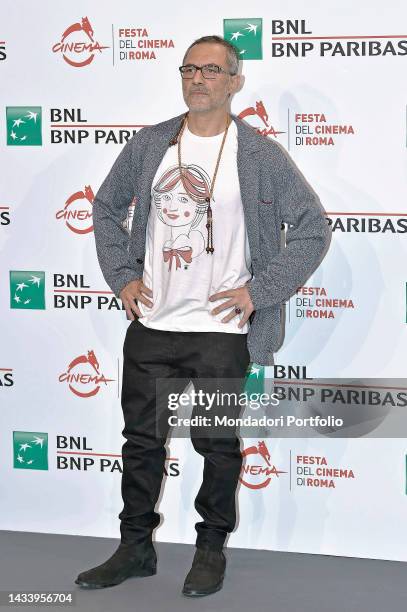 Italian actor Filippo Timi at Rome Film Fest 2022. Il Principe Di Roma Photocall. Rome , october 15th, 2022