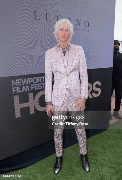 Spotlight award honoree Colson Baker attends the 2022 Newport Beach Film Festival Honors at The Balboa Bay Club and Resort on October 16, 2022 in...