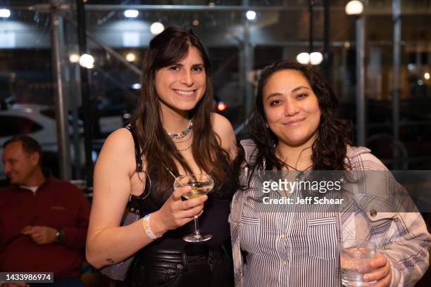 Guests attend Audible's Chef After Party presented by G.H. Mumm and WMS during Food Network New York City Wine & Food Festival presented by Capital...