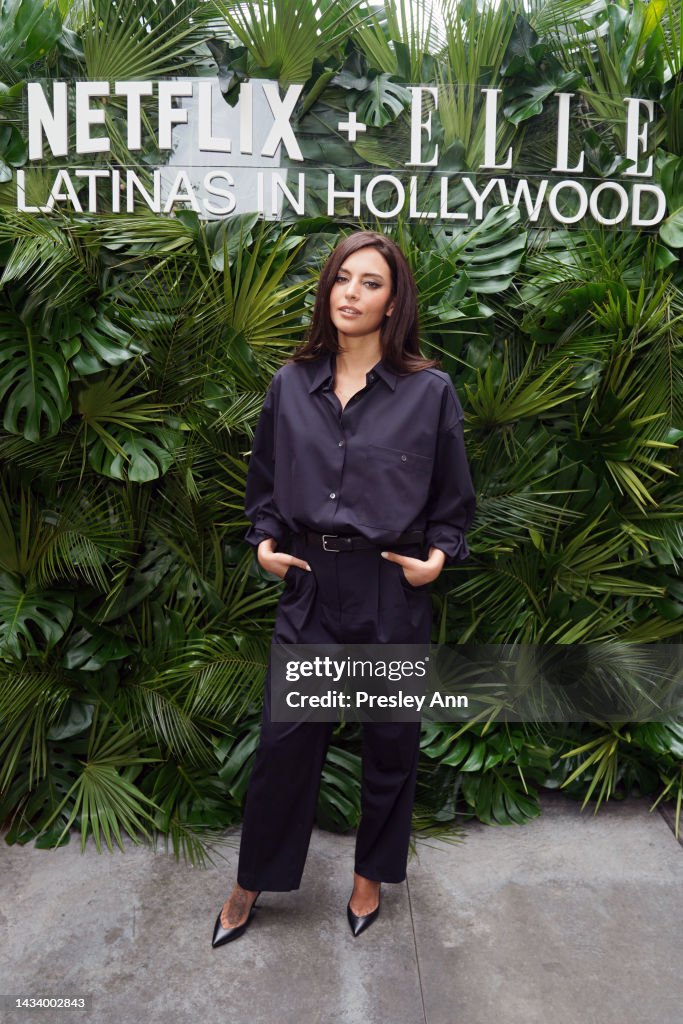 Genesis Rodriguez attends Netflix and Elle's Celebration of Latinas