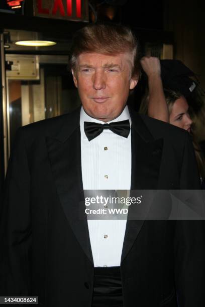 Donald Trump attends Fashion Group International\'s 22nd Annual Night of Stars at Cipriani 42nd Street.