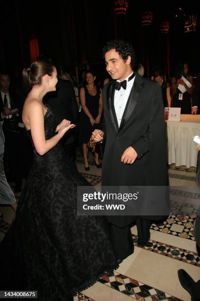 Bee Shaffer and Zac Posen attend Fashion Group International\'s 22nd Annual Night of Stars at Cipriani 42nd Street.