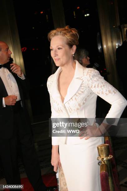 Presenter Meryl Streep attends Fashion Group International\'s 22nd Annual Night of Stars at Cipriani 42nd Street.