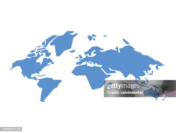 stockillustraties, clipart, cartoons en iconen met world map design - noord zuid amerika