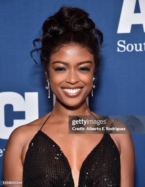 Javicia Leslie attends the ACLU SoCal's Annual Bill Of Rights Dinner at The Beverly Hilton on October 16, 2022 in Beverly Hills, California.