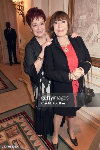 Fabienne Thibeault and Daniele Evenou attend CiteStars association's 3rd Ceremony Dinner of Etoiles d'Or at Hotel Intercontinental on october 16,...
