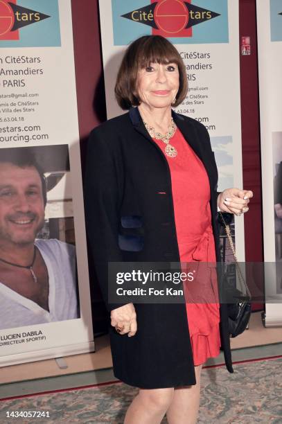 Daniele Evenou attends CiteStars association's 3rd Ceremony Dinner of Etoiles d'Or at Hotel Intercontinental on october 16, 2022 in Paris, France.