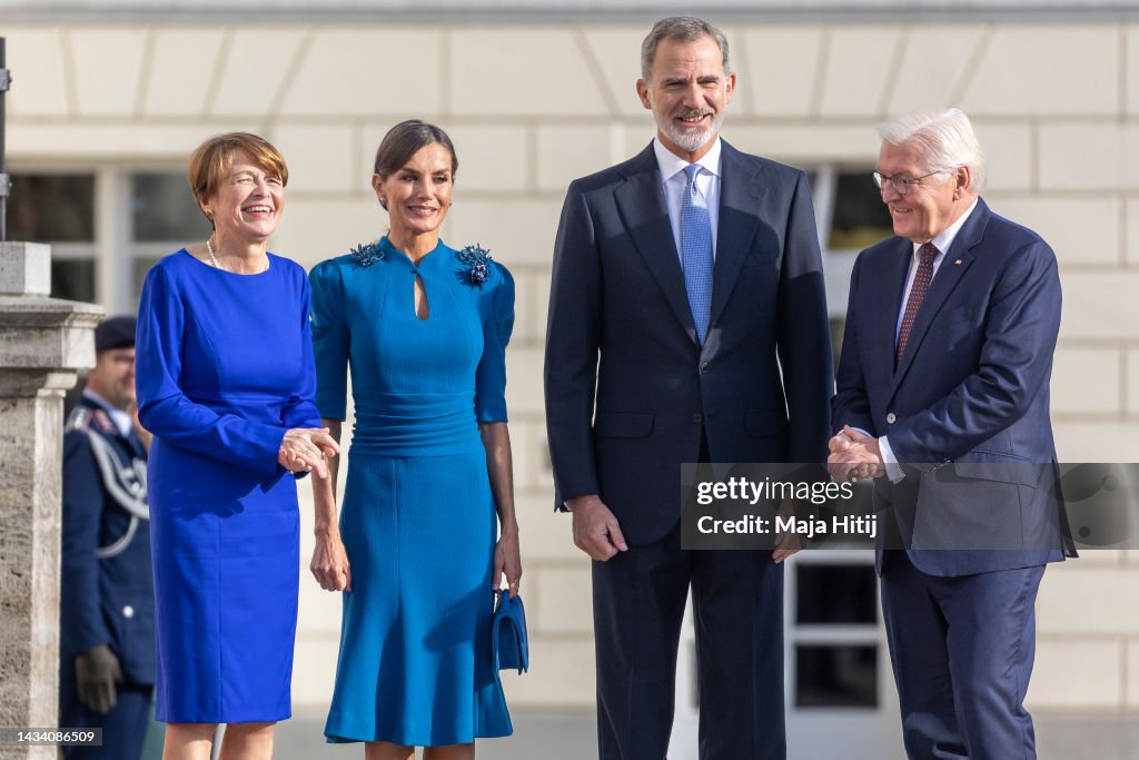 King Felipe And Queen Letizia Of Spain State Visit To Germany - Day One