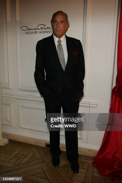 Oscar de la Renta attends Bergdorf Goodman\'s party in honor of his 35th anniversary.