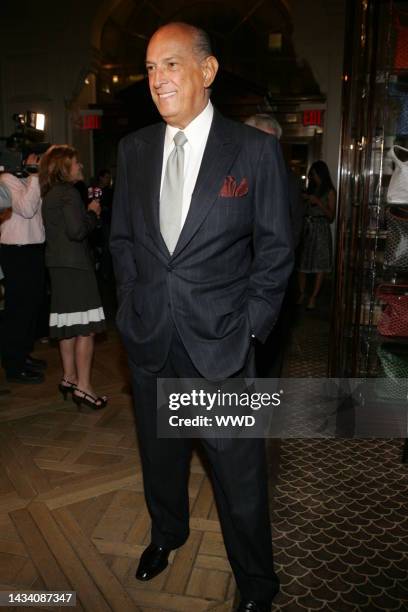 Oscar de la Renta attends Bergdorf Goodman\'s party in honor of his 35th anniversary.