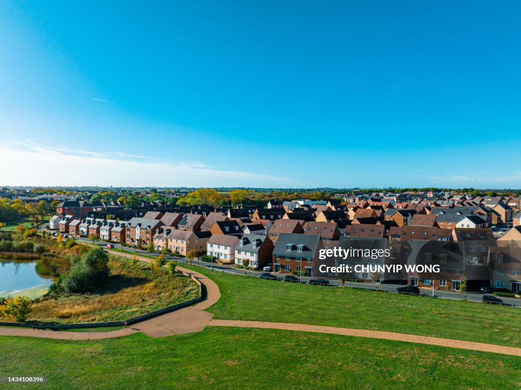 Aerial video shooting in Milton Keynes, UK