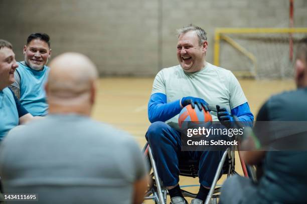 keeping the game friendly - wheelchair access stock pictures, royalty-free photos & images