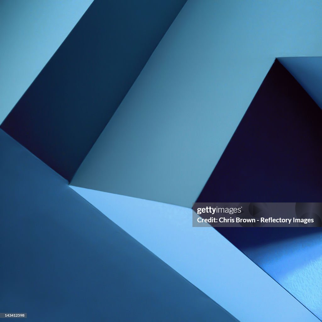 Blue diagonals