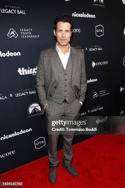 Drew Seeley attends the 13th Annual Thirst Gala & 2nd Annual Legacy Ball at The Beverly Hilton on October 15, 2022 in Beverly Hills, California.