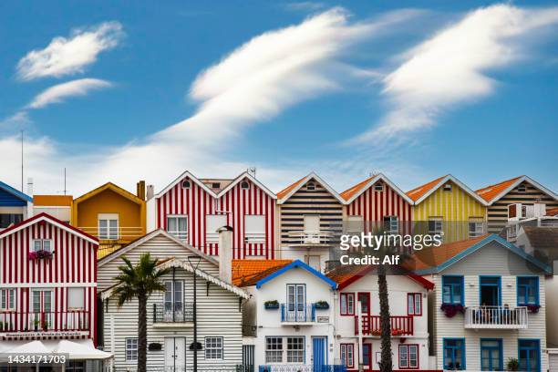 costa nova, aveiro, porto, portugal - aveiro district stockfoto's en -beelden