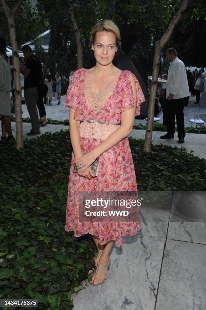 Lauren Dupont attends the Museum of Modern Art's annual Party in the Garden.