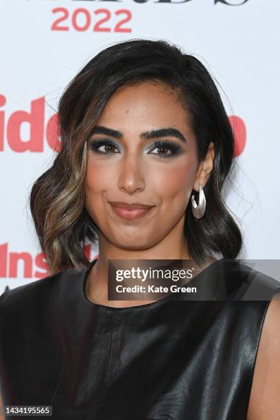 Gurlaine K-Garcha attends The Inside Soap Awards 2022 on October 17, 2022 in London, England.