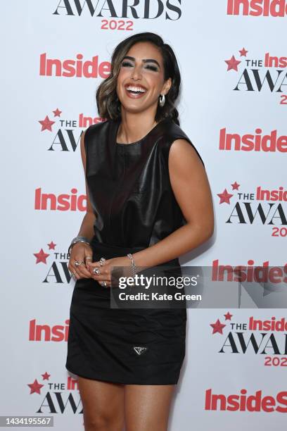 Gurlaine K-Garcha attends The Inside Soap Awards 2022 on October 17, 2022 in London, England.