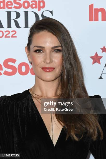 Anna Passey attends The Inside Soap Awards 2022 on October 17, 2022 in London, England.