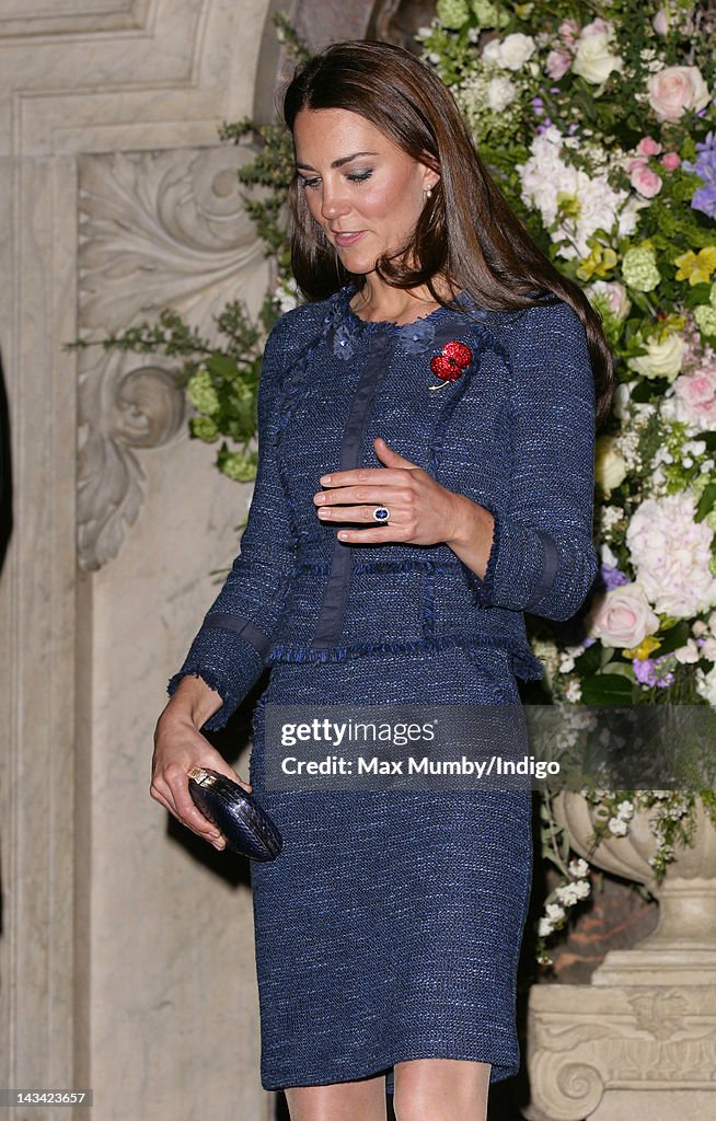 The Duke And Duchess Of Cambridge Attend Reception For The Scott-Amundsen Centenary Race