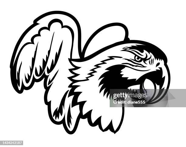 parrot mascot design element on a transparent background - parrot stock illustrations stock illustrations