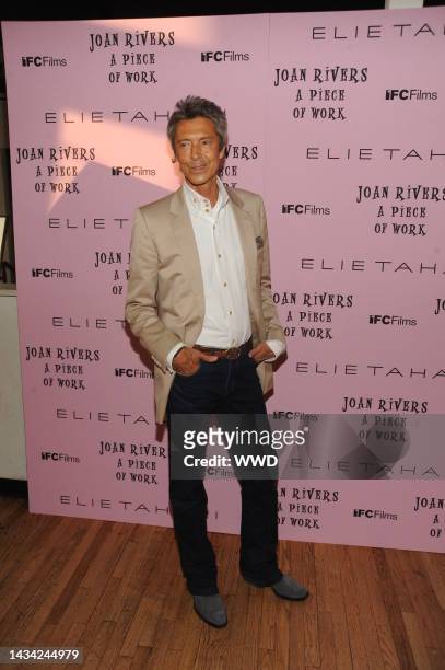 Tommy Tune attends Elie Tahari's "Joan Rivers: A Piece of Work" premiere at Angelika Film Center.