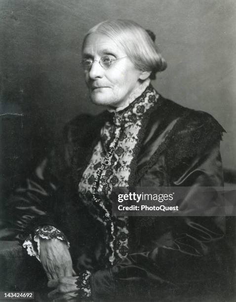 Women's Suffrage Leader, Susan B. Anthony , late nineteenth or early twentieth century.