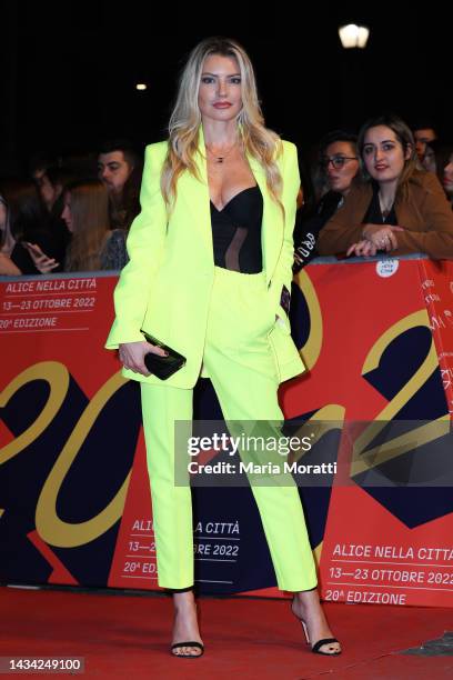 Licia Nunez attends the red carpet for "Il Ritorno" at Alice Nella Città during the 17th Rome Film Festival at Auditorium della Conciliazione on...