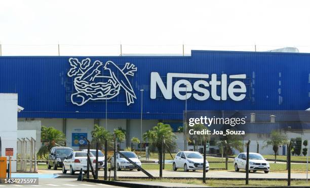 nestle factory in bahia - nestlé stock pictures, royalty-free photos & images