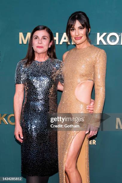 Edith Sarfati and Lea Michele attend God's Love We Deliver 16th Annual Golden Heart Awards at The Glasshouse on October 17, 2022 in New York City.