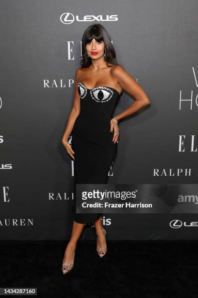 Jameela Jamil attends ELLE's 29th Annual Women in Hollywood celebration presented by Ralph Lauren, Amyris and Lexus at Getty Center on October 17,...