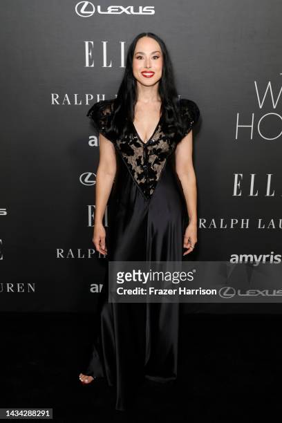 Meena Harris attends ELLE's 29th Annual Women in Hollywood celebration presented by Ralph Lauren, Amyris and Lexus at Getty Center on October 17,...