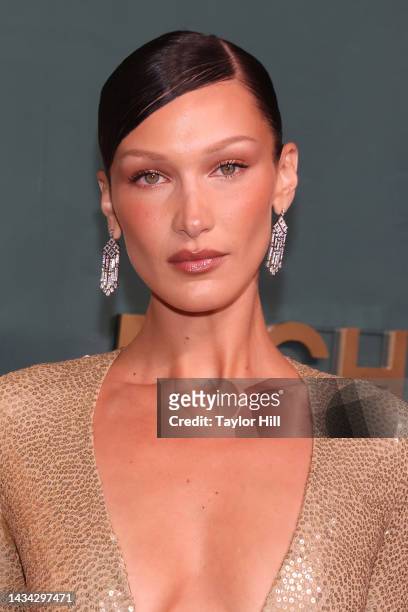 Bella Hadid attends the 16th annual God's Love We Deliver Golden Heart Awards at The Glasshouse on October 17, 2022 in New York City.
