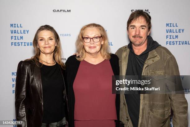 Kathryn Erbe, Cathy Moriarty and Patrick McGaw arrive at 25th Anniversary screening Of Finn Taylor's "Dream With The Fishes" at Smith Rafael Film...