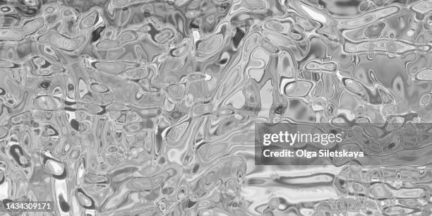 silver liquid metal - foil texture silver stock pictures, royalty-free photos & images