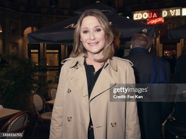 Daniela Lumbroso attends the Dapat Awards 2022 Cocktail at Theatre Edouard VII on october 17, 2022 in Paris, France.
