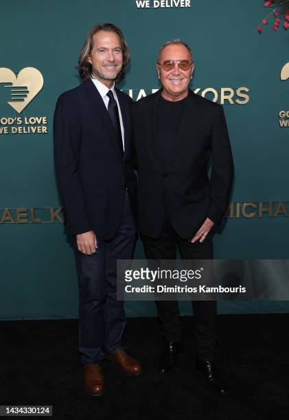 Michael Kors and Lance La Pere attend God's Love We Deliver 16th Annual Golden Heart Awards at The Glasshouse on October 17, 2022 in New York City.