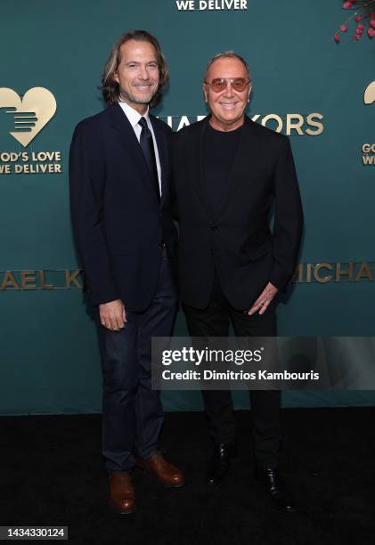 Michael Kors and Lance La Pere attend God's Love We Deliver 16th Annual Golden Heart Awards at The Glasshouse on October 17, 2022 in New York City.