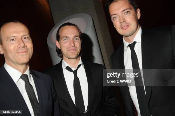 David Neville and Marcus Wainwright attend the Council of Fashion Designers of America's 2010 Fashion Awards dinner at Lincoln Center.