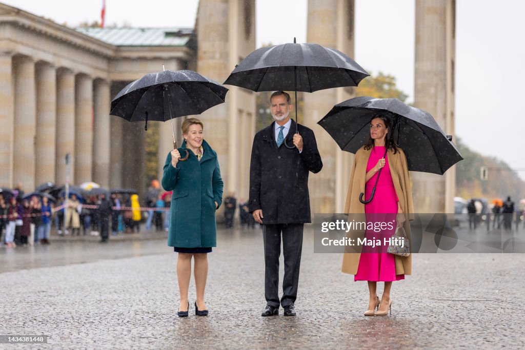 King Felipe And Queen Letizia Of Spain State Visit To Germany - Day Two