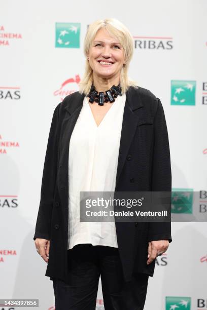 Director Cinzia Bomoll attends the photocall for "La California" during the 17th Rome Film Festival at Auditorium Parco Della Musica on October 18,...