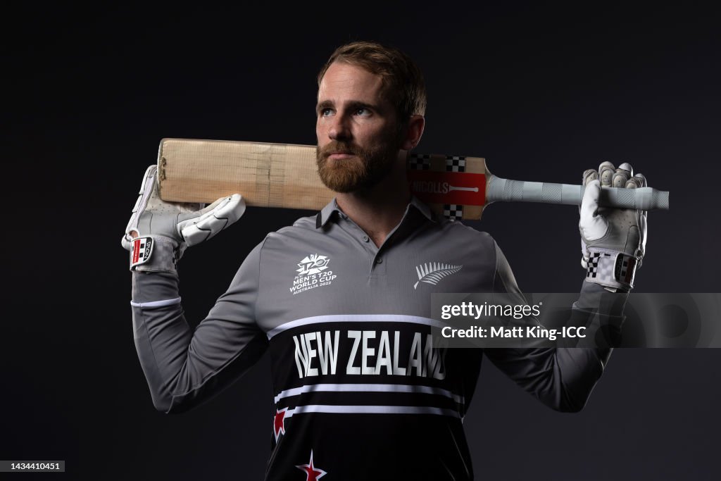 New Zealand ICC Men's T20 Cricket World Cup 2022 Team Headshots