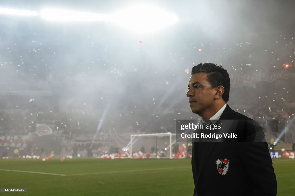 Argentinian successful coach Gallardo returns to work after sabbatical
